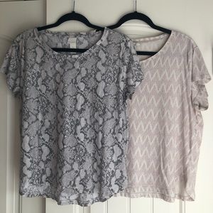 Set of 2 H&M Basic Tees